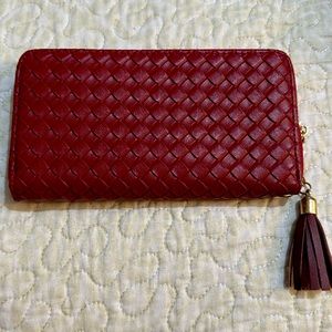 Vibrant Red Wallet